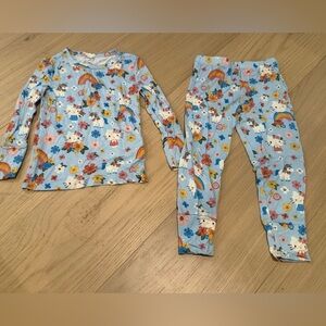 Posh Peanut x Hello Kitty Sanrio bamboo viscose pajamas 3-4T
